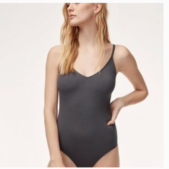 LIKE NEW Modal aritzia talula bodysuit size xs - Picture 1 of 6